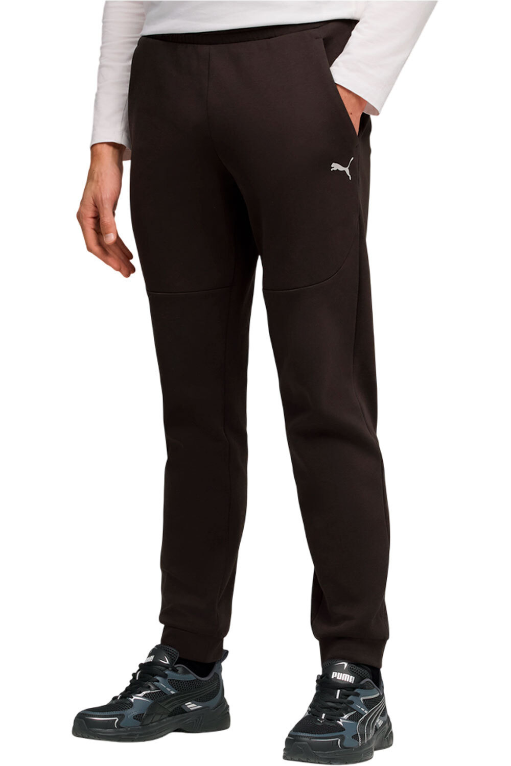 Puma pantalón hombre PUMATECH Pants DK cl vista frontal
