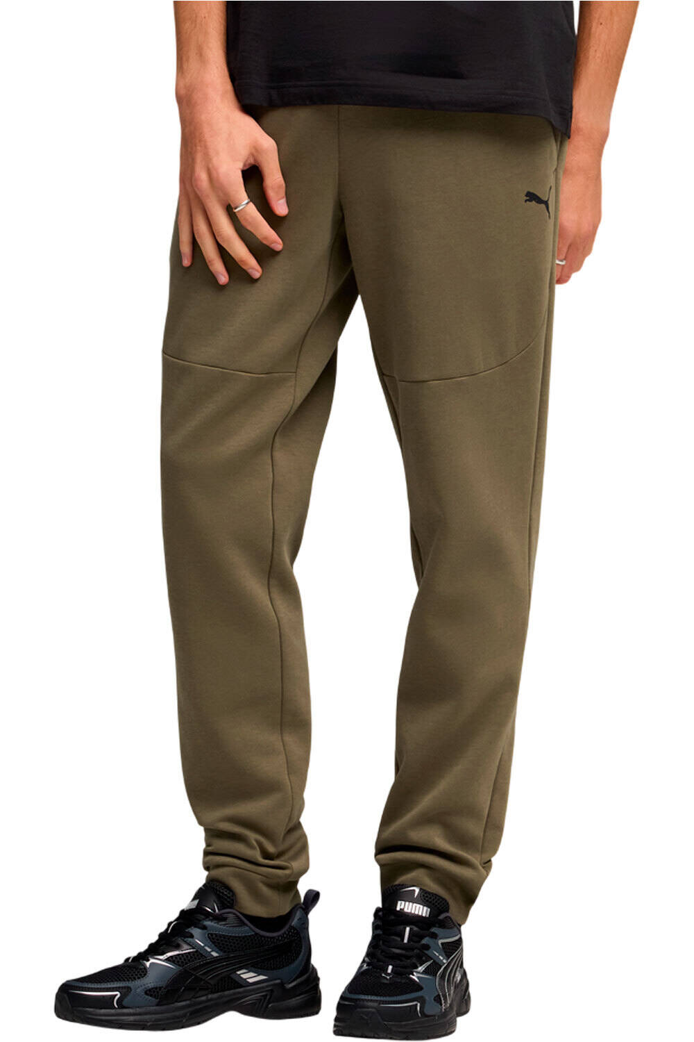 Puma pantalón hombre PUMATECH Pants DK cl vista frontal