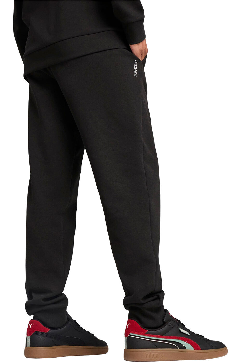 Puma pantalón hombre PUMATECH Pants DK cl vista trasera