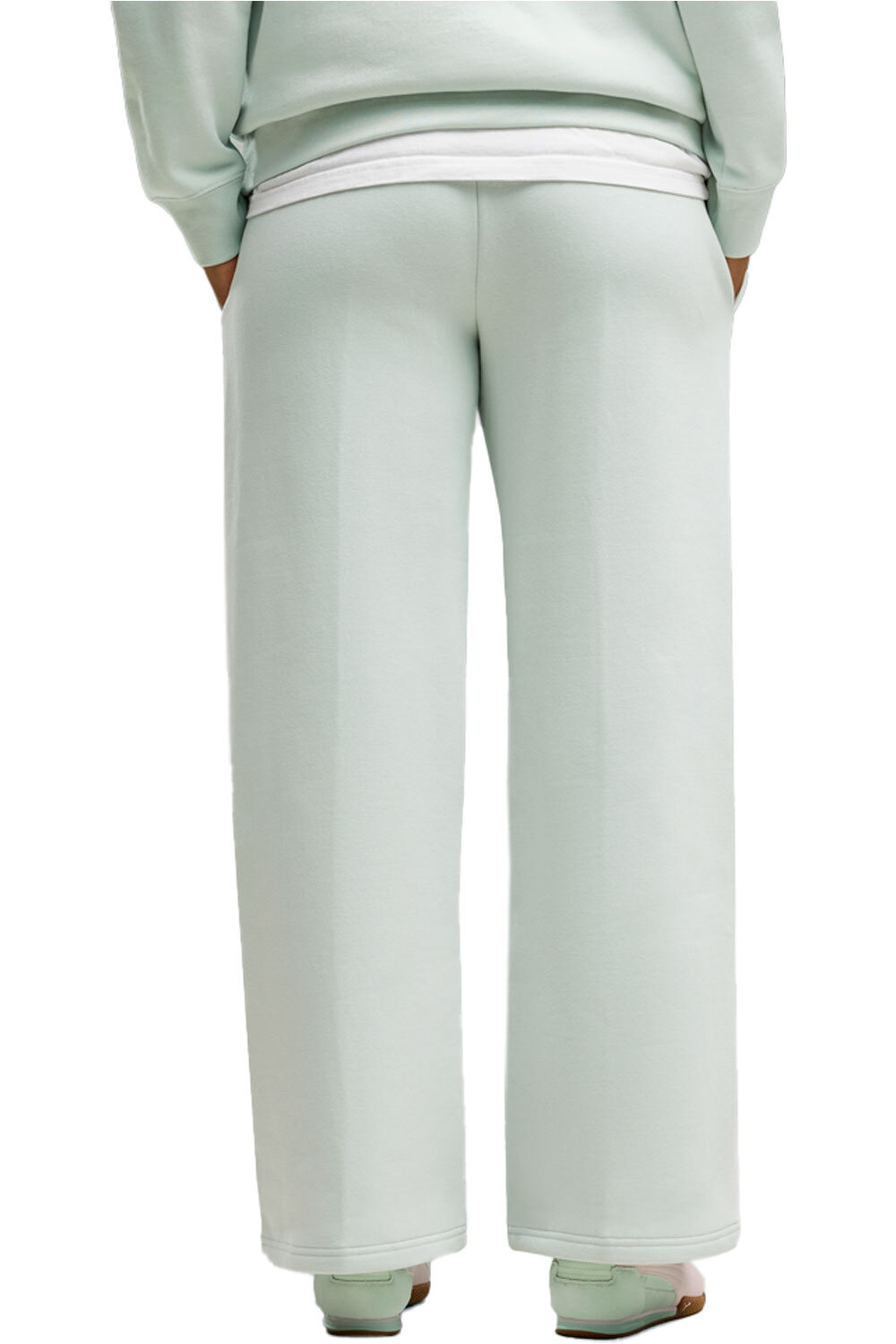 Puma pantalón mujer ESS Cat Comfort Wide vista trasera