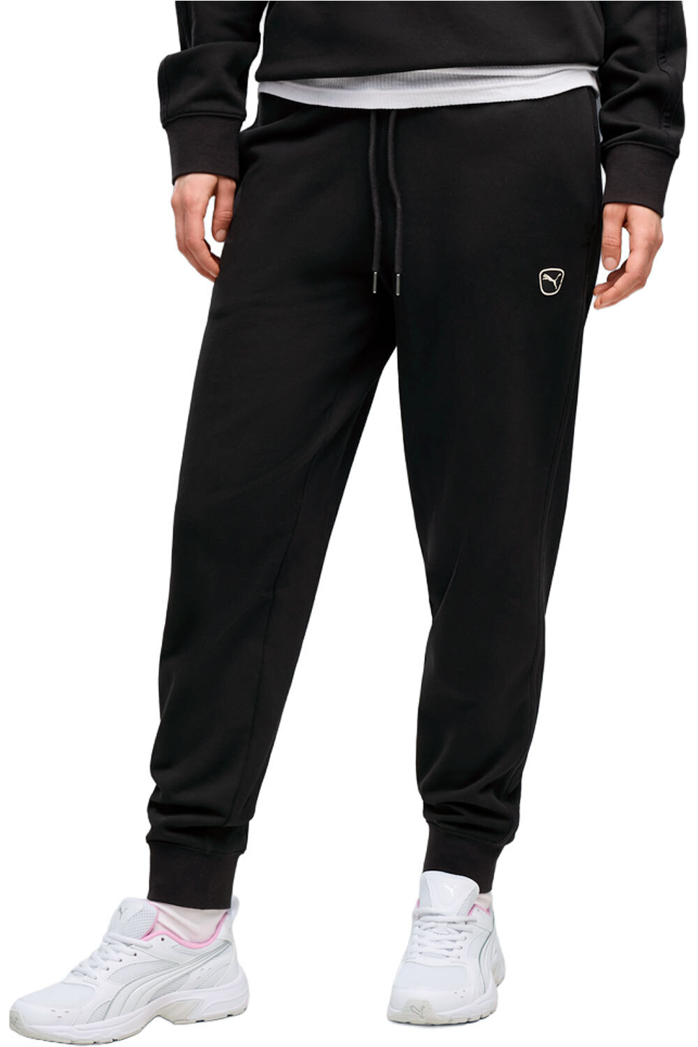 Puma pantalón mujer ESS ELEVATED Sweatpa vista frontal