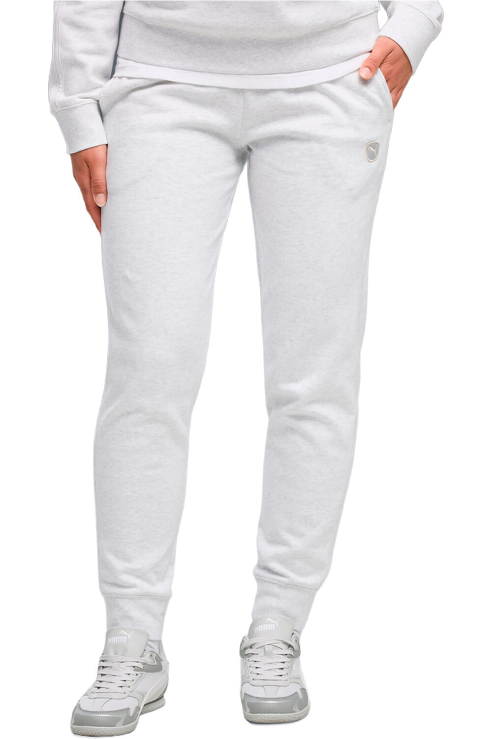 Puma pantalón mujer ESS ELEVATED Sweatpa vista frontal