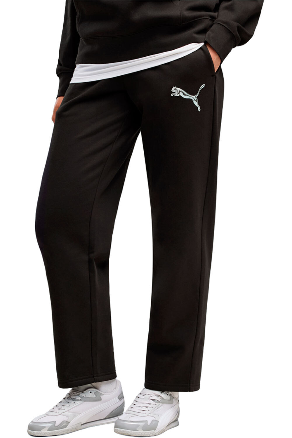 Puma pantalón mujer ESS LOGO LAB Comfort vista frontal