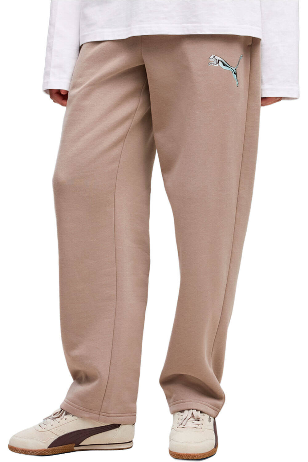 Puma pantalón mujer ESS LOGO LAB Comfort vista frontal