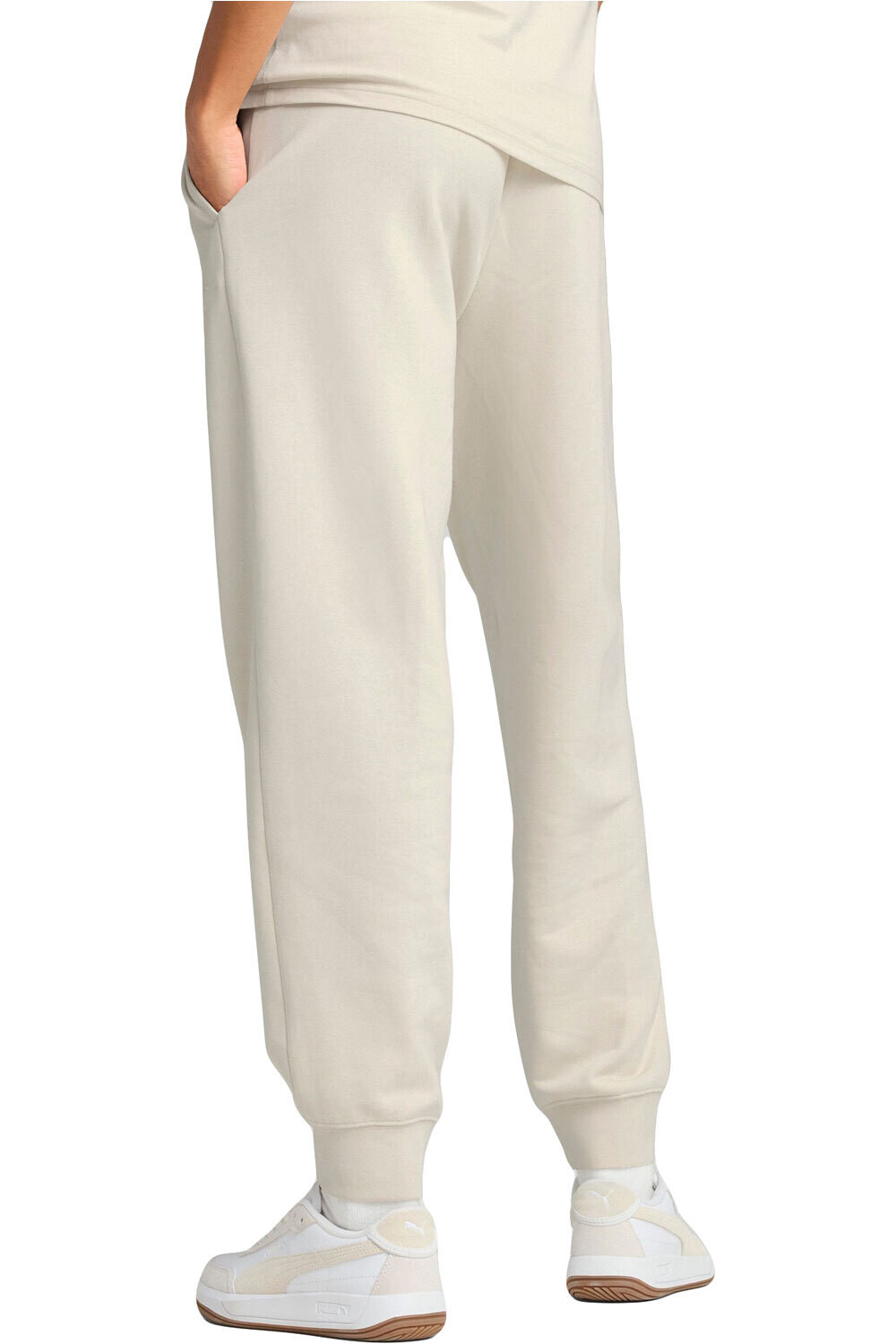 Puma pantalón mujer ESS SCRIPT Comfort S vista trasera