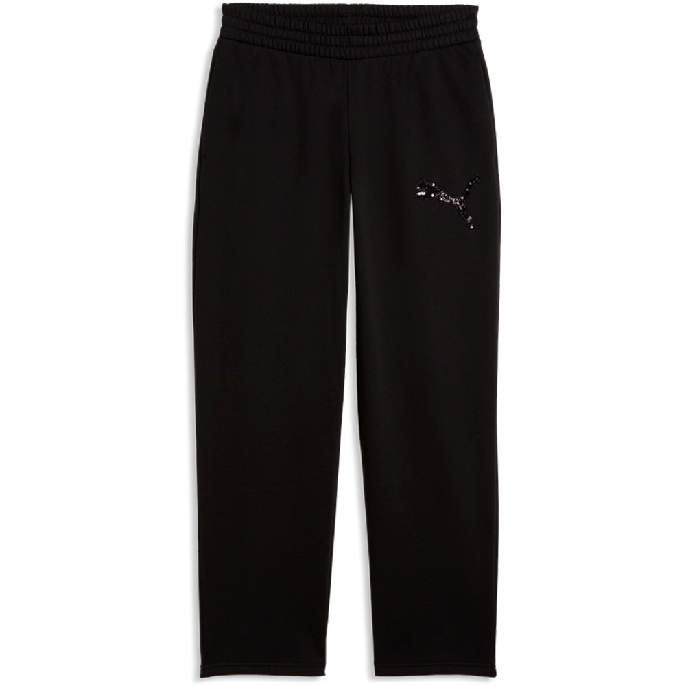 Puma pantalón mujer ESS SEQUINS Comfort vista detalle
