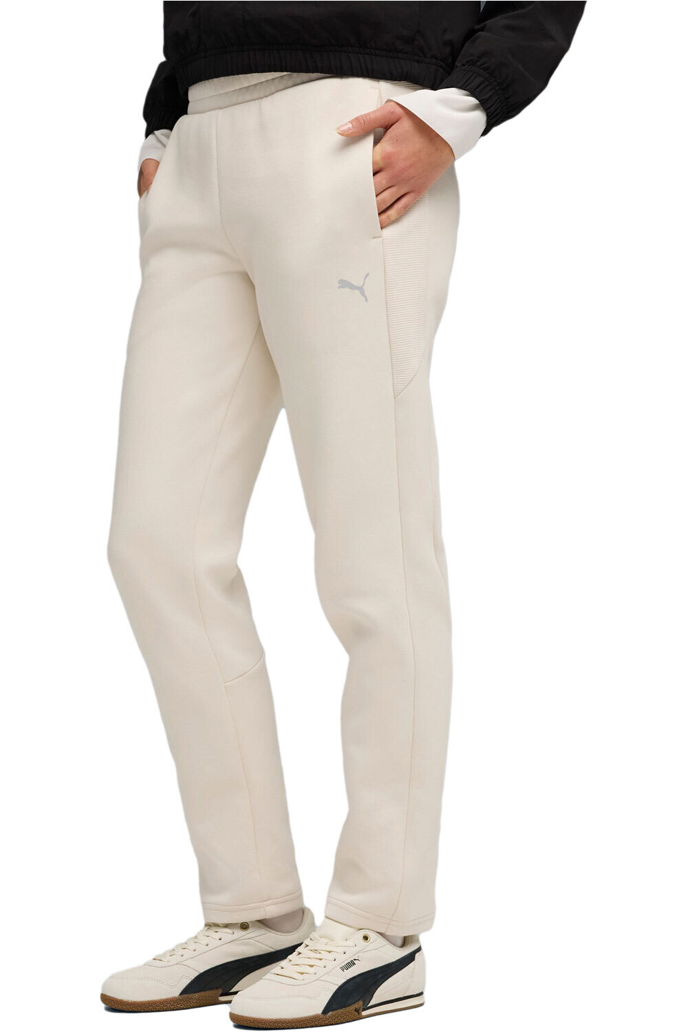Puma pantalón mujer EVOSTRIPE Sweatpants vista frontal