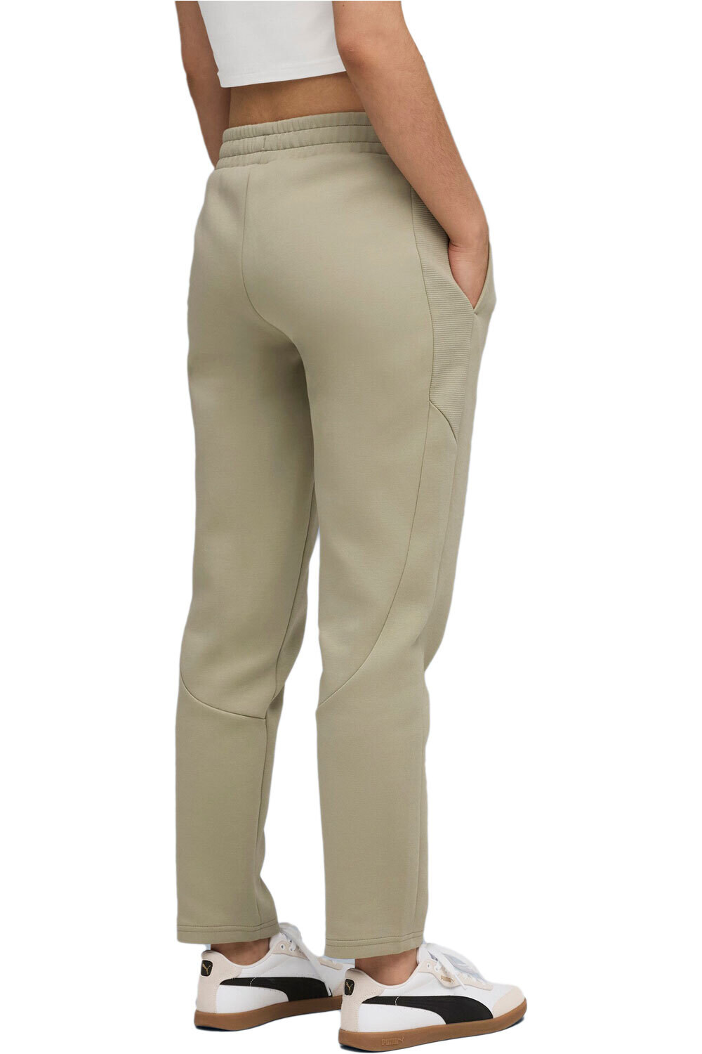 Puma pantalón mujer EVOSTRIPE Sweatpants vista trasera