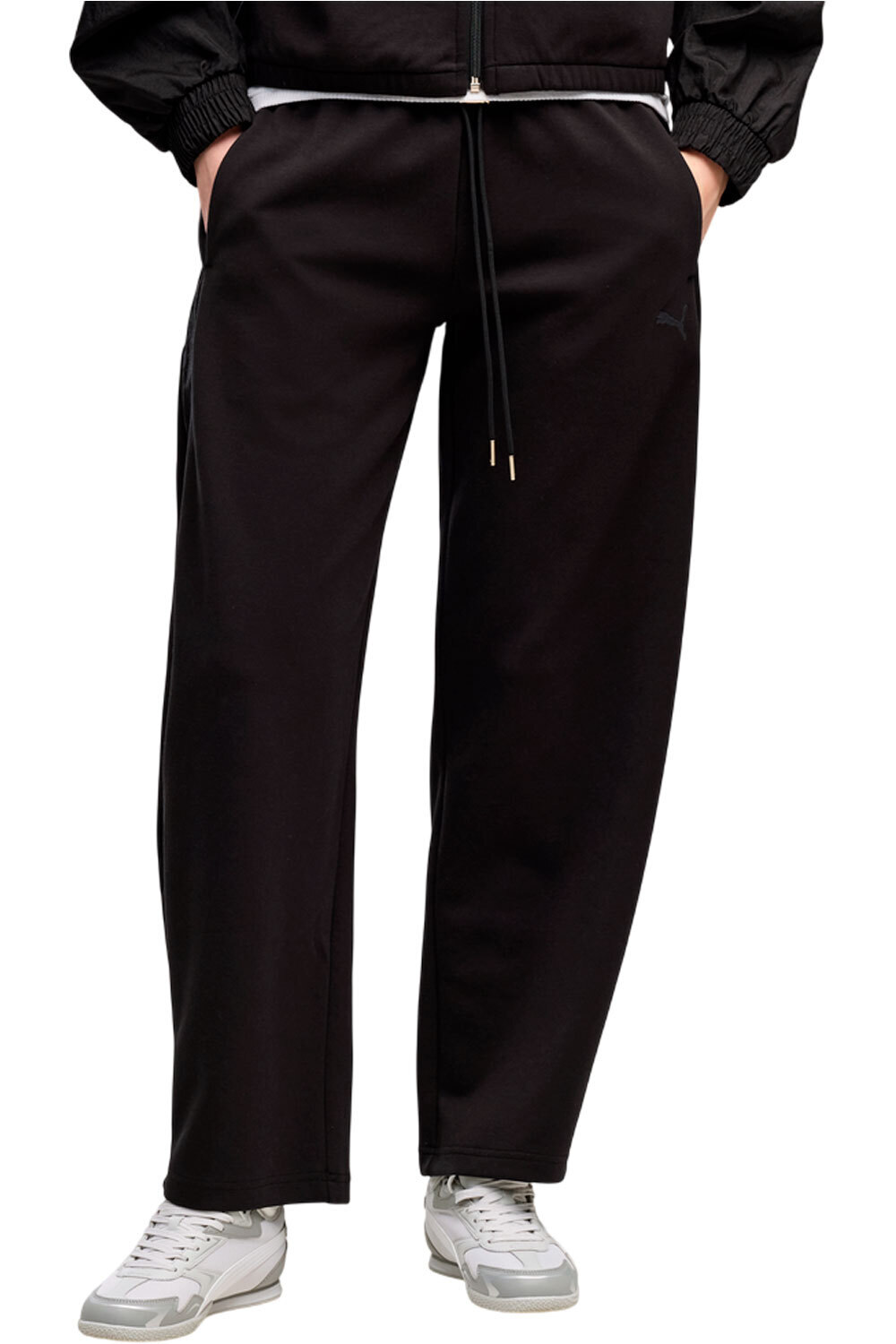 Puma pantalón mujer HER Relaxed DK Barre vista frontal