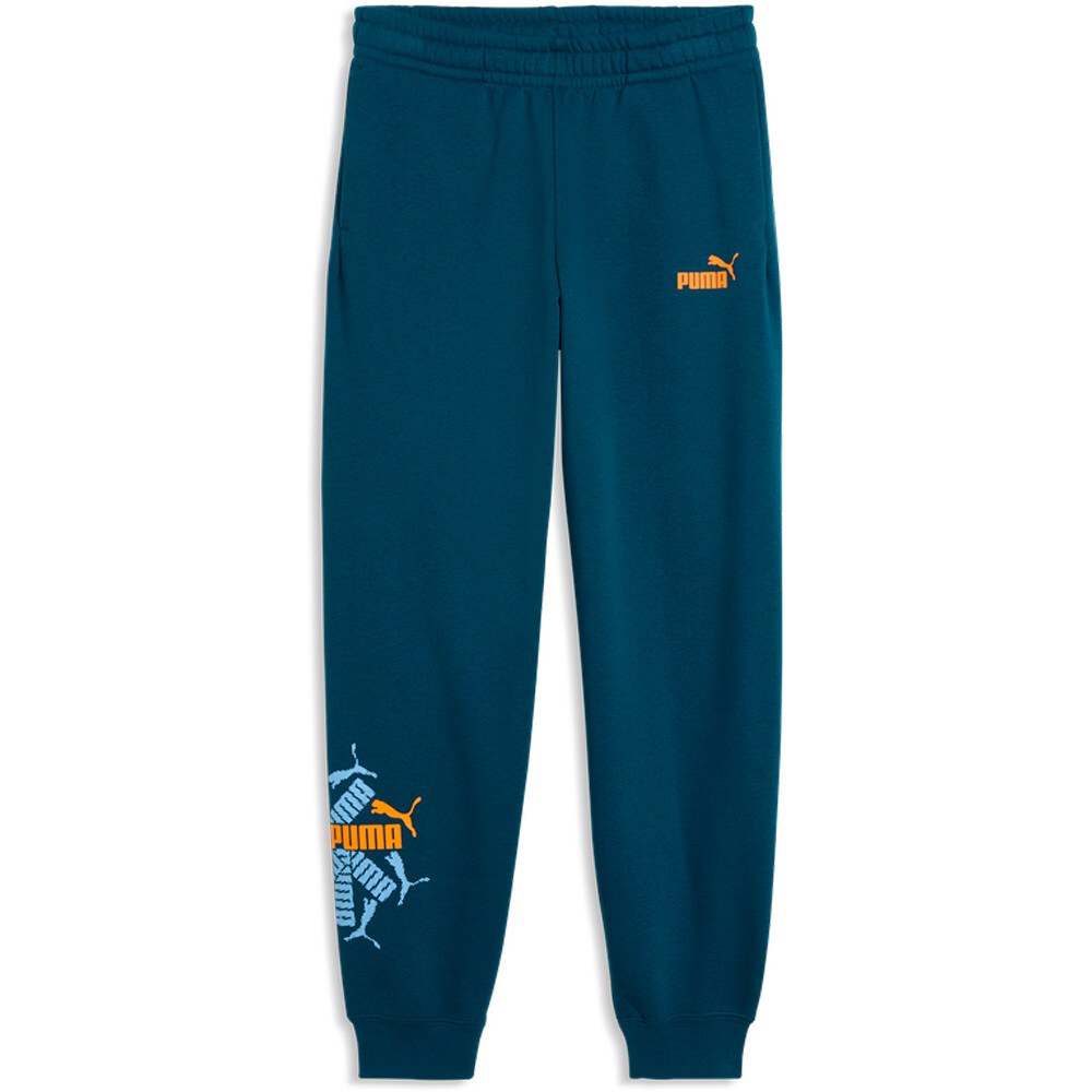 Puma pantalón niño ESS LOGO LAB Brand S vista detalle