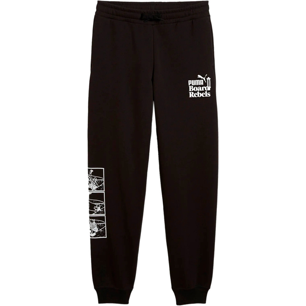 Puma pantalón niño MID90S Sweatpants TR B vista frontal