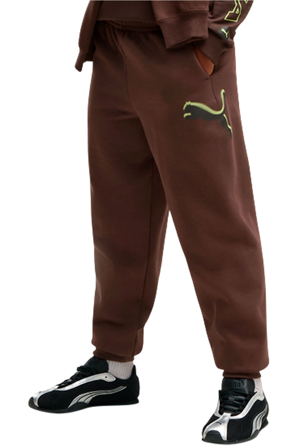 Puma pantalón niño PUMA STREET Relaxed vista frontal