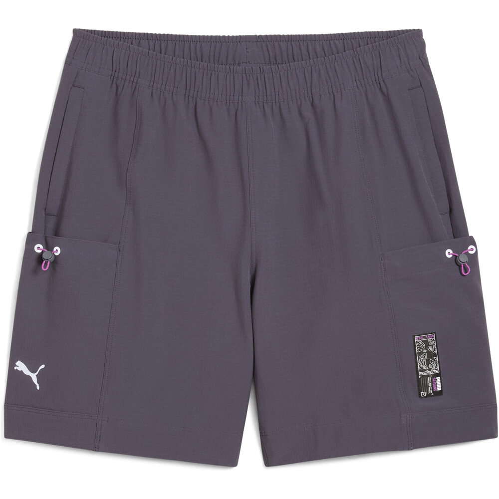 Puma pantalón running hombre M SEASONS 7  TRAIL SHORT vista frontal