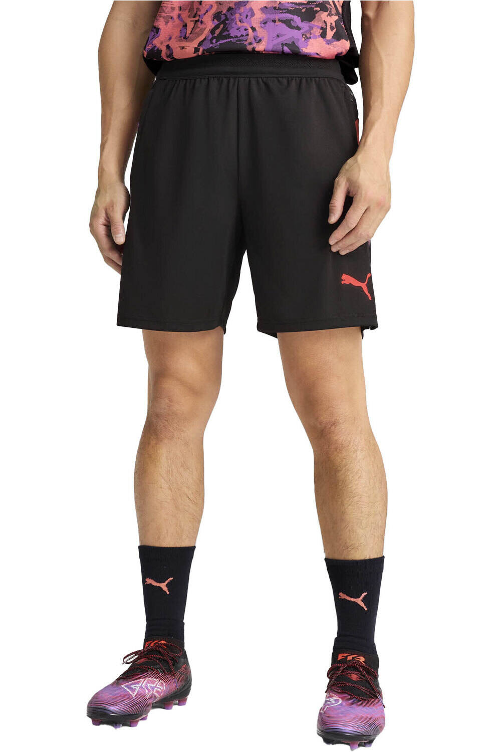Puma pantalones cortos futbol individualCUP Shorts vista frontal