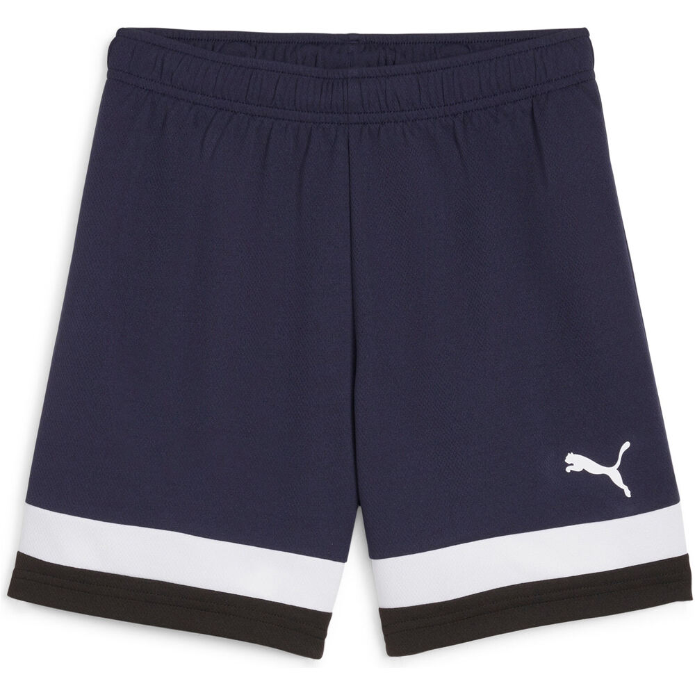 Puma pantalones cortos futbol niño individualRISE Shorts Jr vista frontal