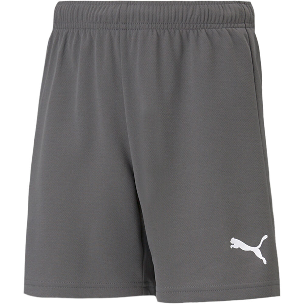 Puma pantalones cortos futbol niño teamRISE Short Jr vista frontal