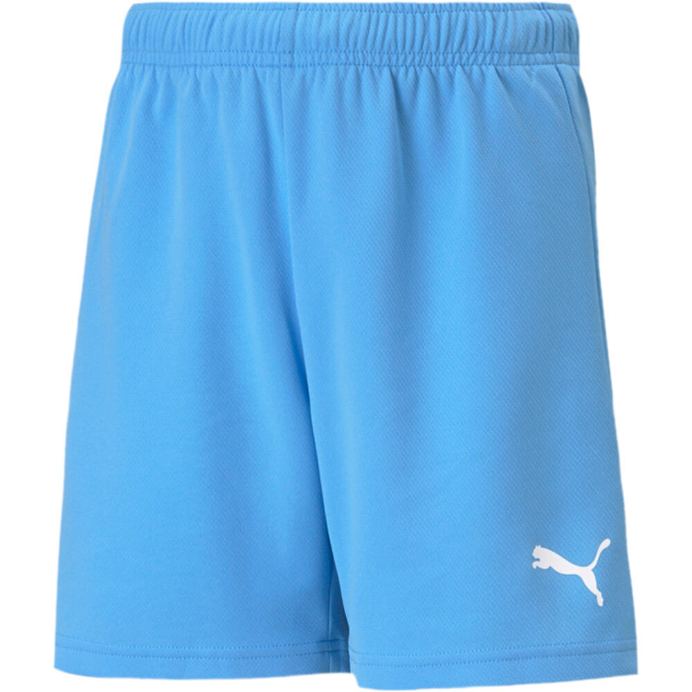 Puma pantalones cortos futbol niño teamRISE Short Jr vista frontal