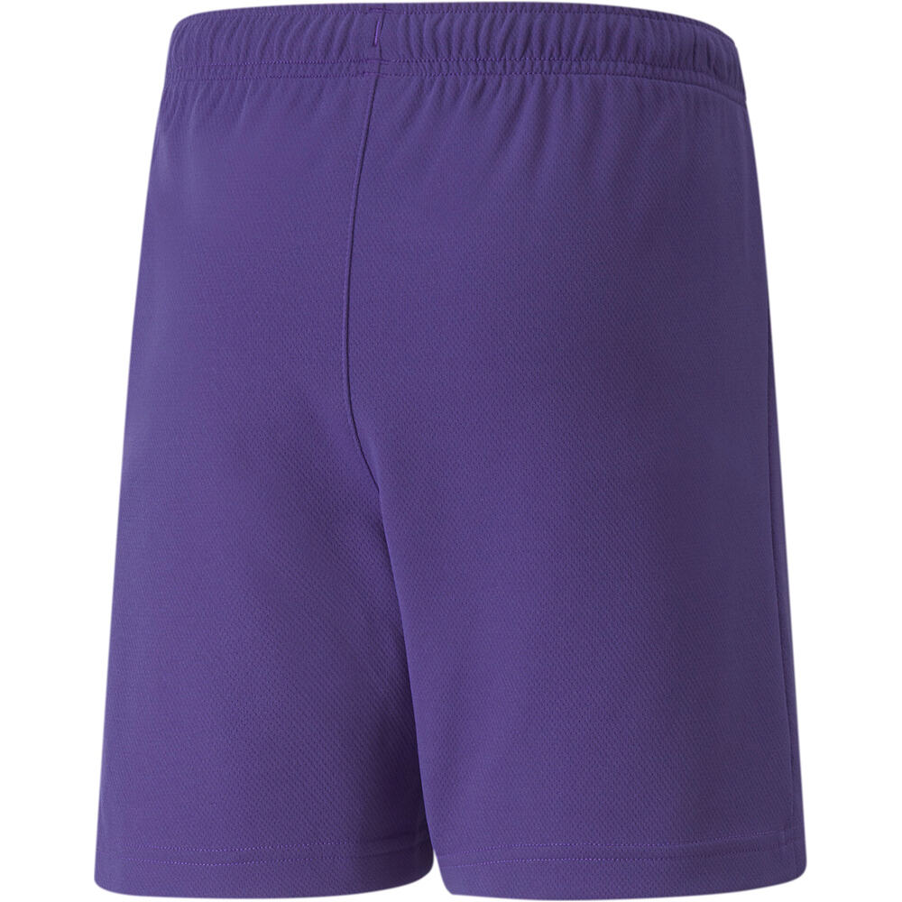 Puma pantalones cortos futbol niño teamRISE Short Jr vista trasera