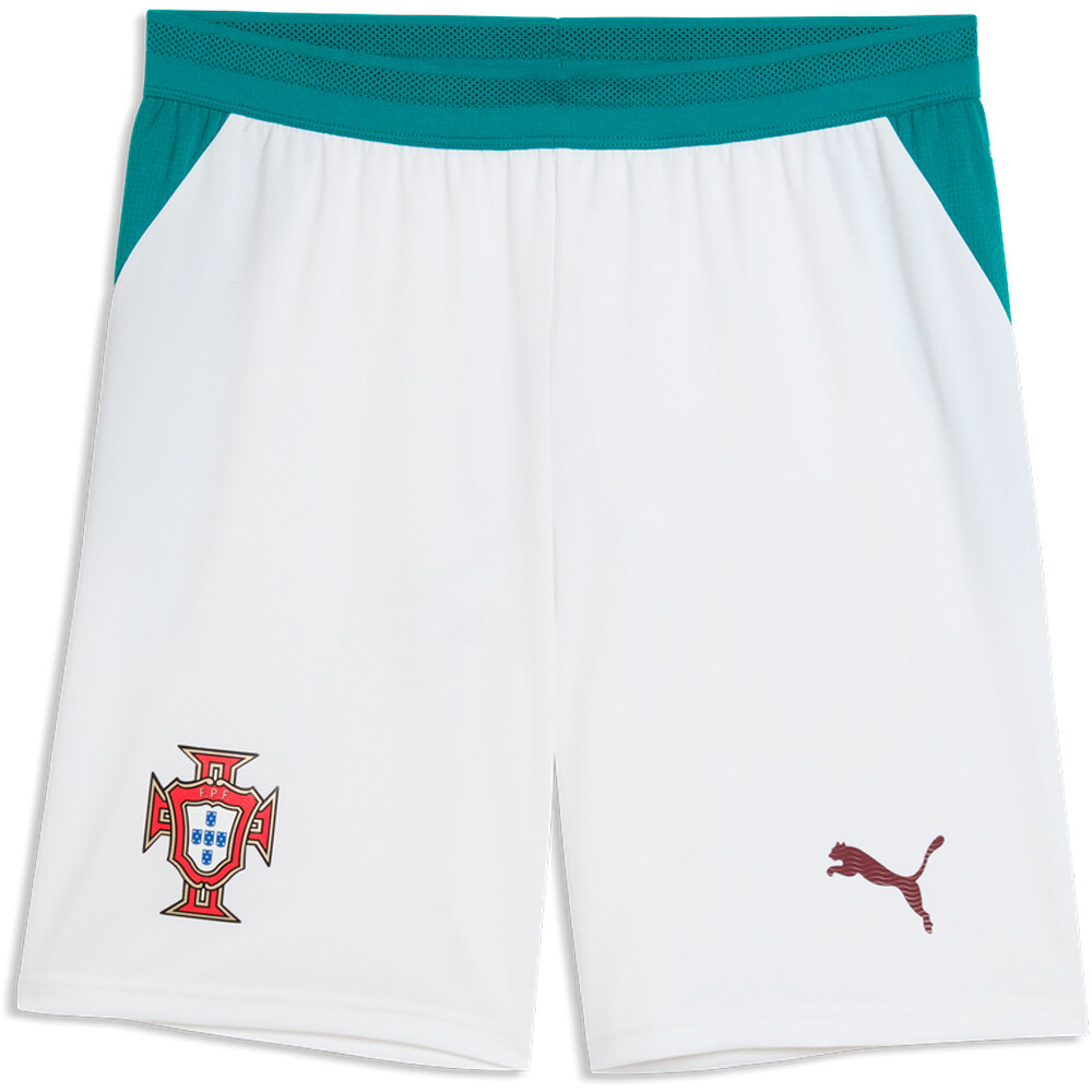 Puma pantalones fútbol oficiales FPF Shorts Replica vista detalle