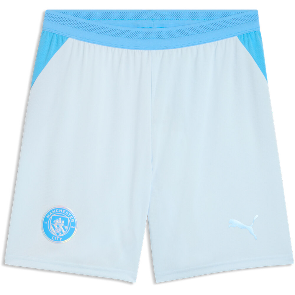 Puma pantalones fútbol oficiales MCFC Shorts Replica vista detalle