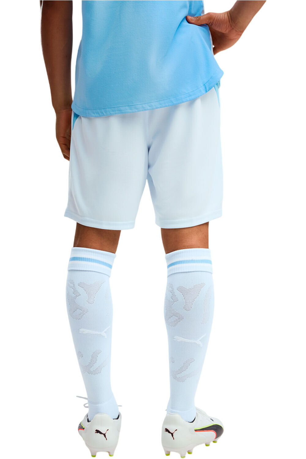 Puma pantalones fútbol oficiales MCFC Shorts Replica vista trasera