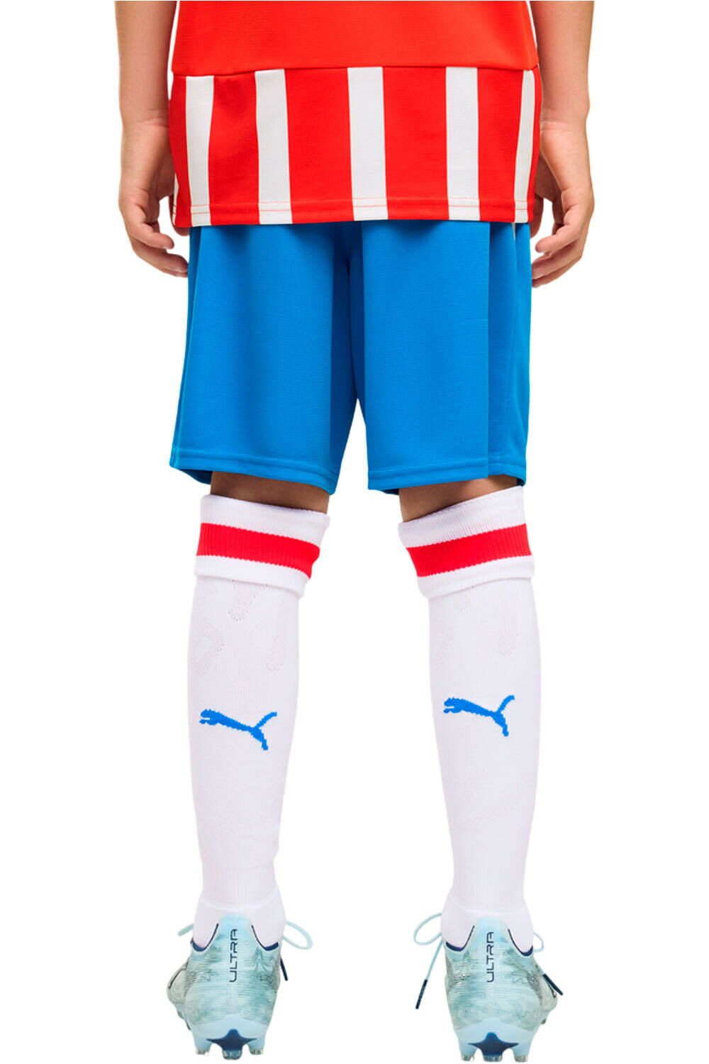 Puma pantalones fútbol oficiales niño GFC Shorts Replica J vista trasera