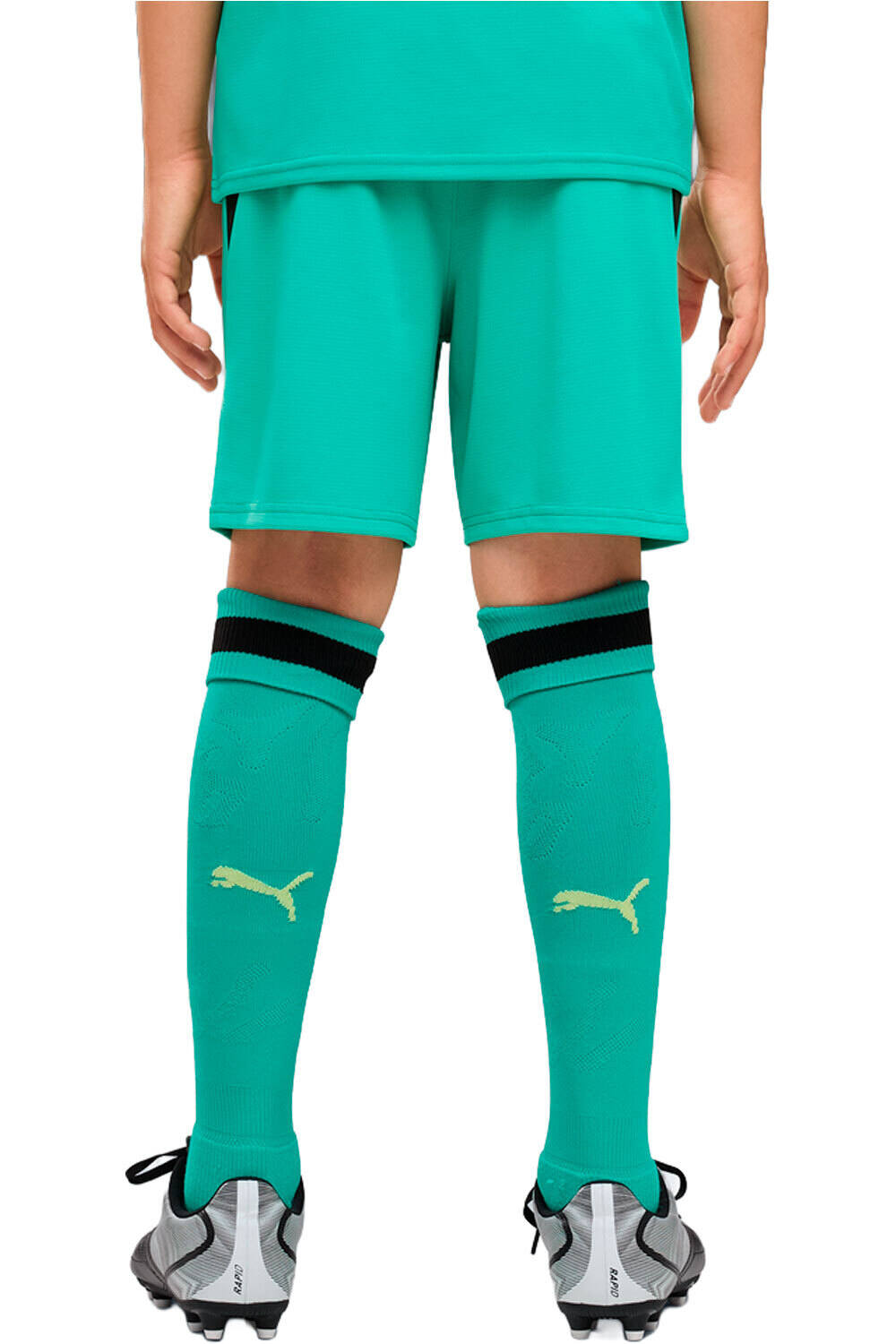 Puma pantalones fútbol oficiales niño GFC Shorts Replica J vista trasera