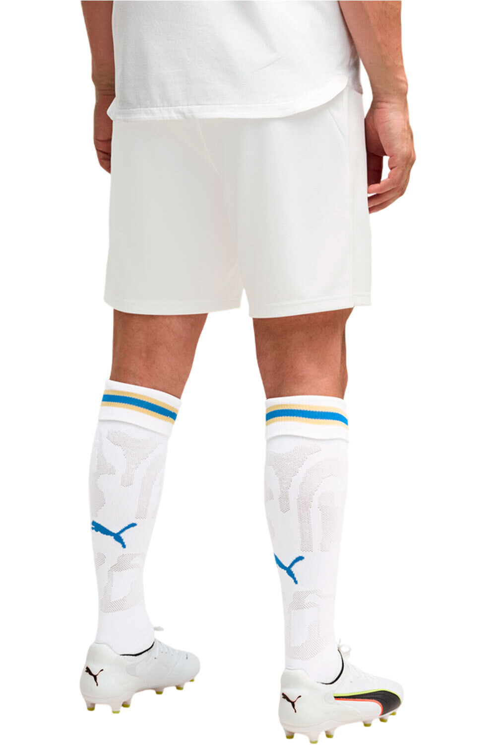Puma pantalones fútbol oficiales OM Shorts Replica vista trasera