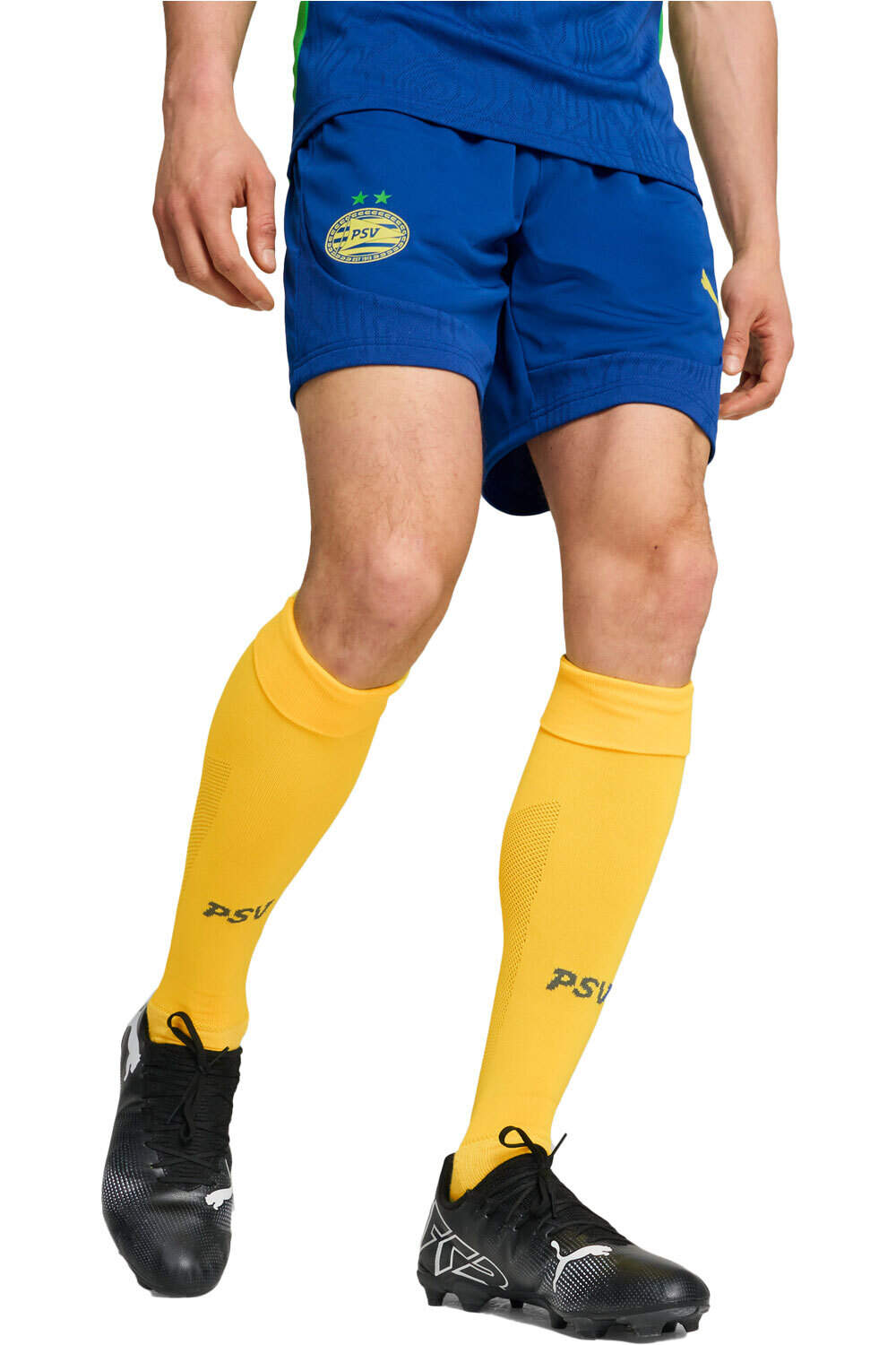 Puma pantalones fútbol oficiales PSV Training Shorts vista frontal