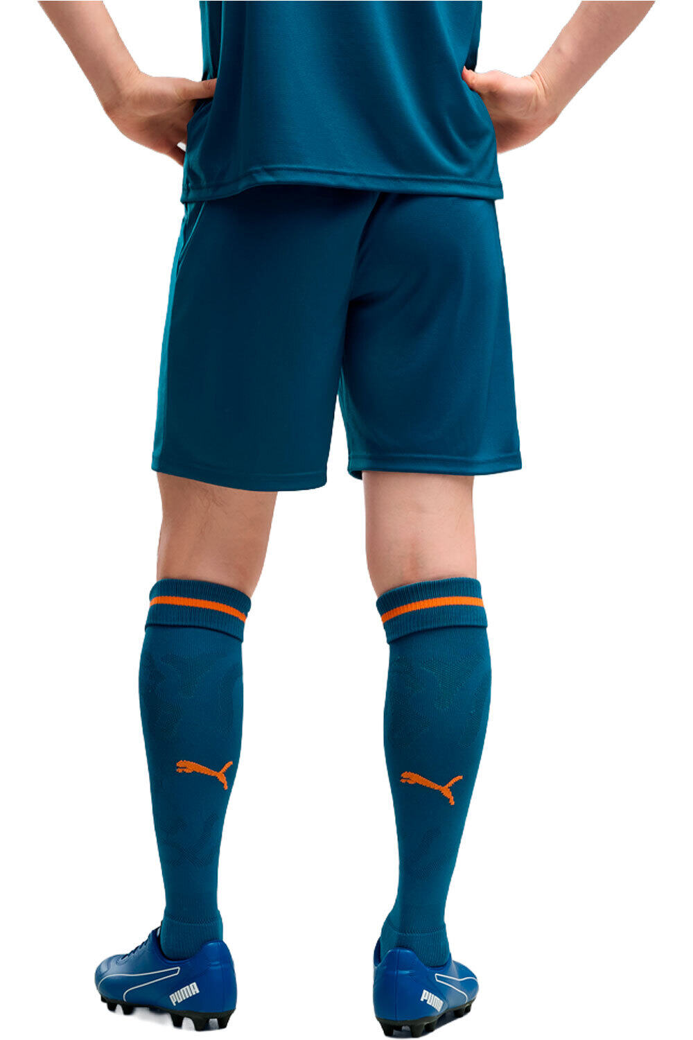 Puma pantalones fútbol oficiales VCF Shorts Replica vista trasera