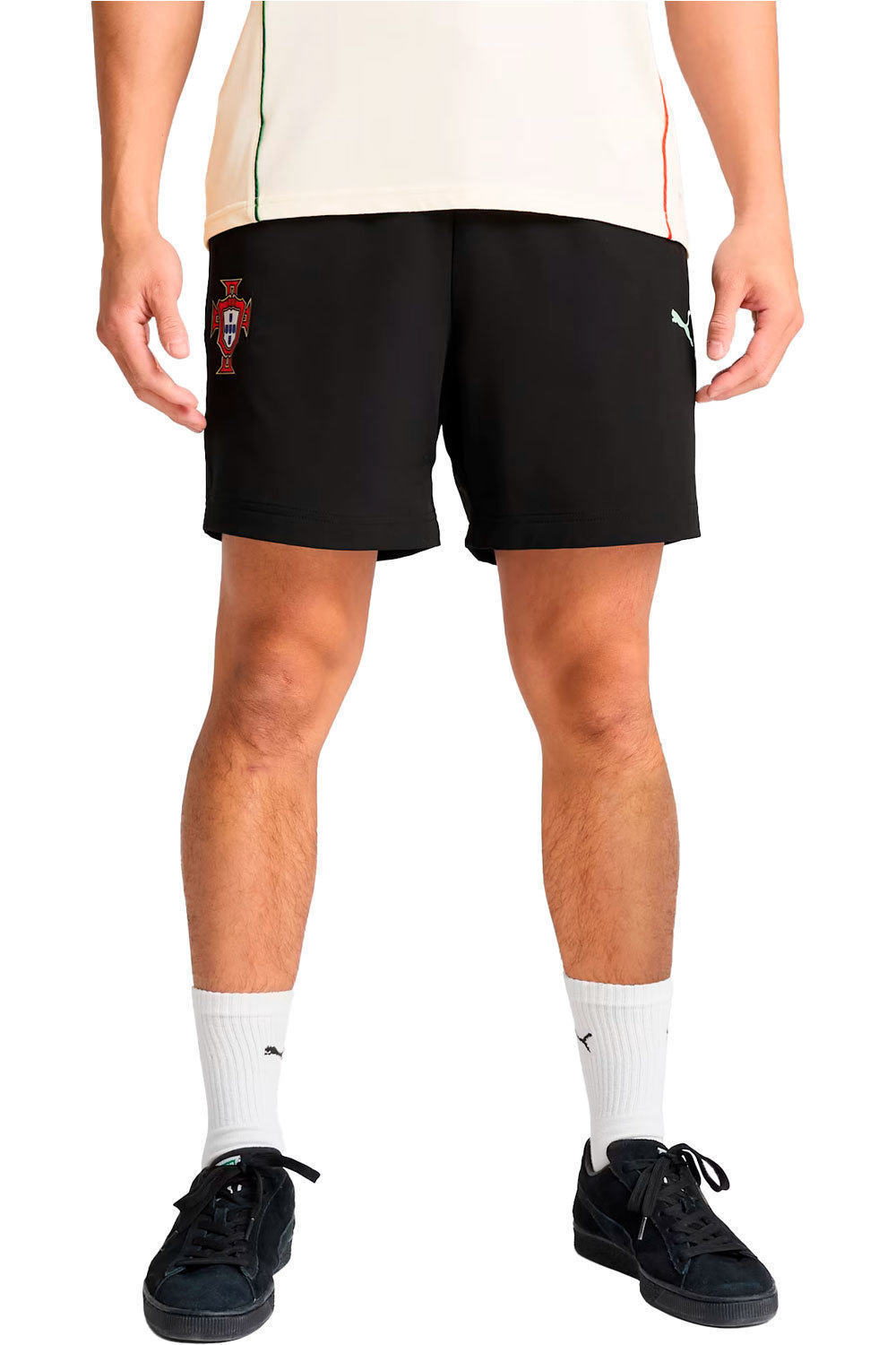 Puma pantalones futbol PORTUGAL 25 PUMATECH Shorts 6  WV vista frontal