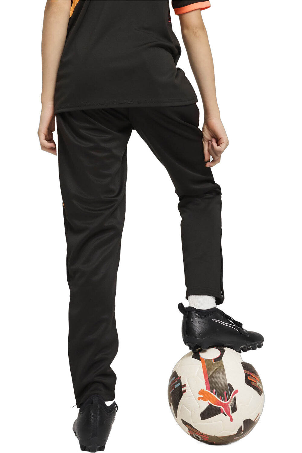 Puma pantalones largos futbol niño IndividualLIGA Training Pants Jr vista trasera