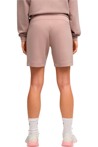 Puma pantalones y mallas cortas fitness mujer W CLOUDSPUN SHORT - vista trasera