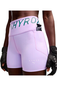 Puma pantalones y mallas cortas fitness mujer W PUMA x HYROX PWRMO vista detalle