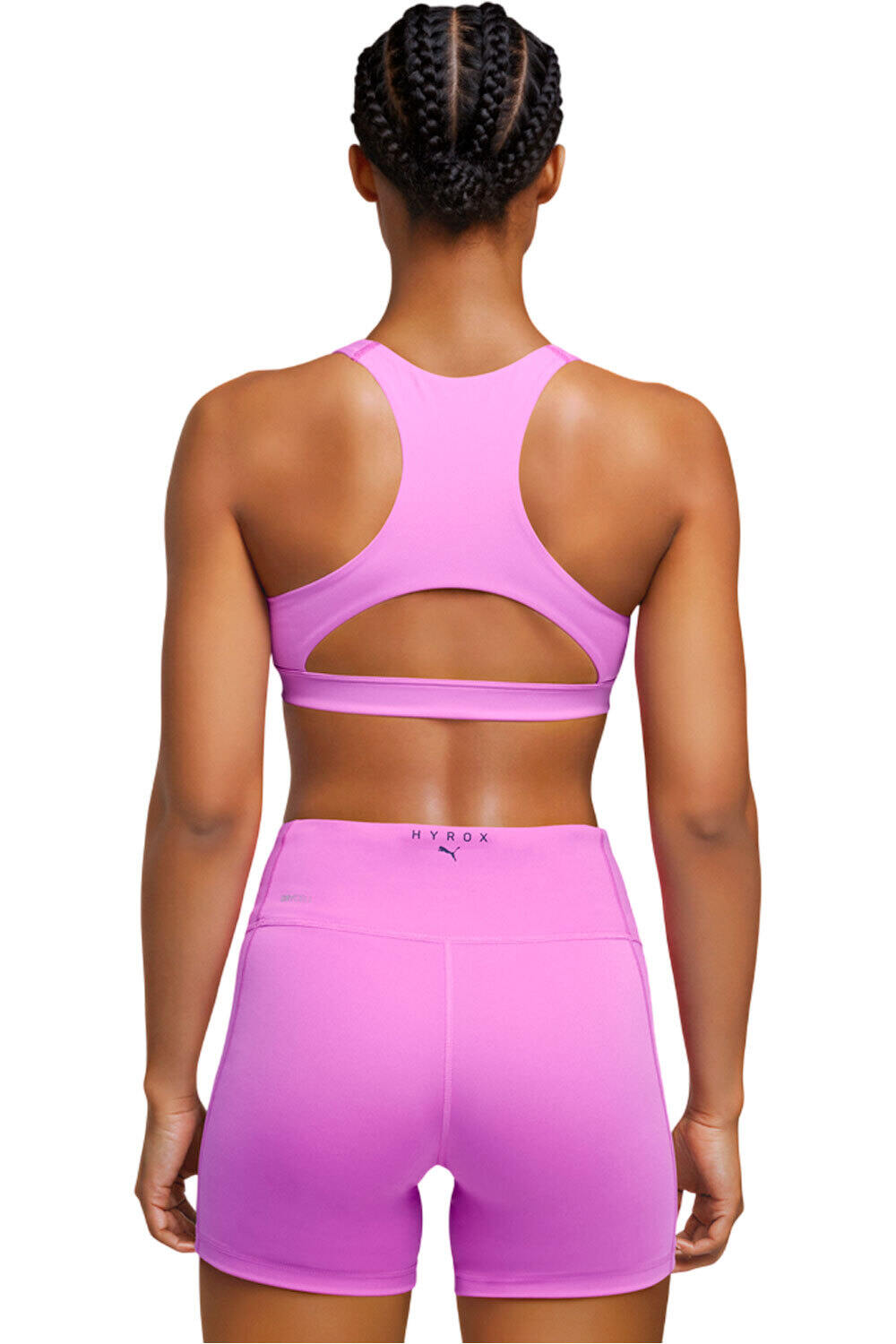 Puma pantalones y mallas cortas fitness mujer W PUMA X HYROX TECH vista trasera