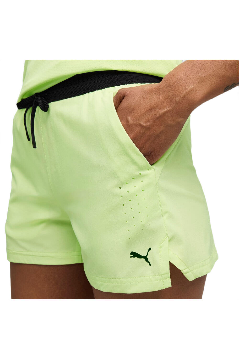 Puma pantalones y mallas cortas fitness mujer W PWRMODE DRYELITE W vista detalle