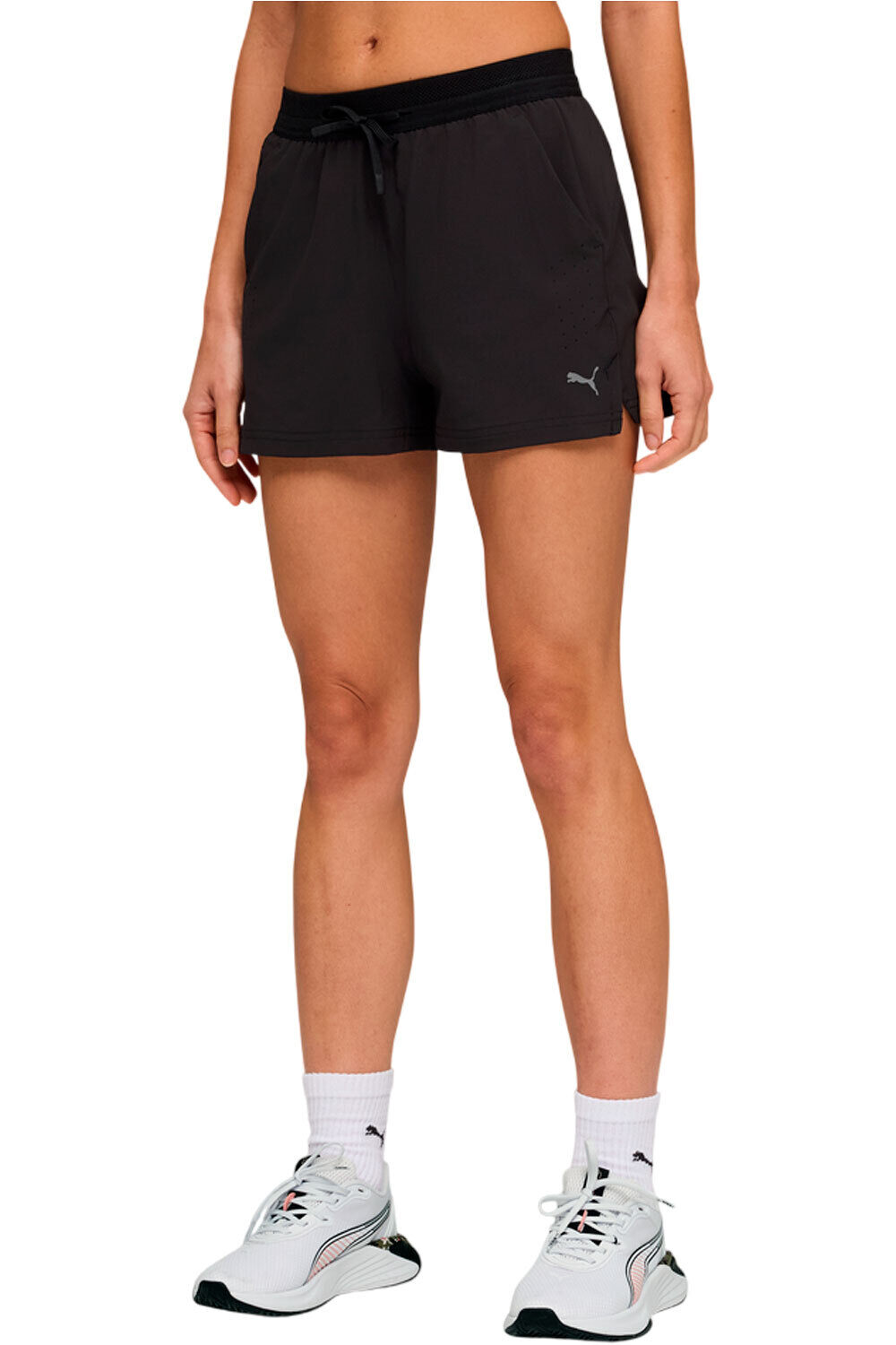 Puma pantalones y mallas cortas fitness mujer W PWRMODE DRYELITE W vista frontal
