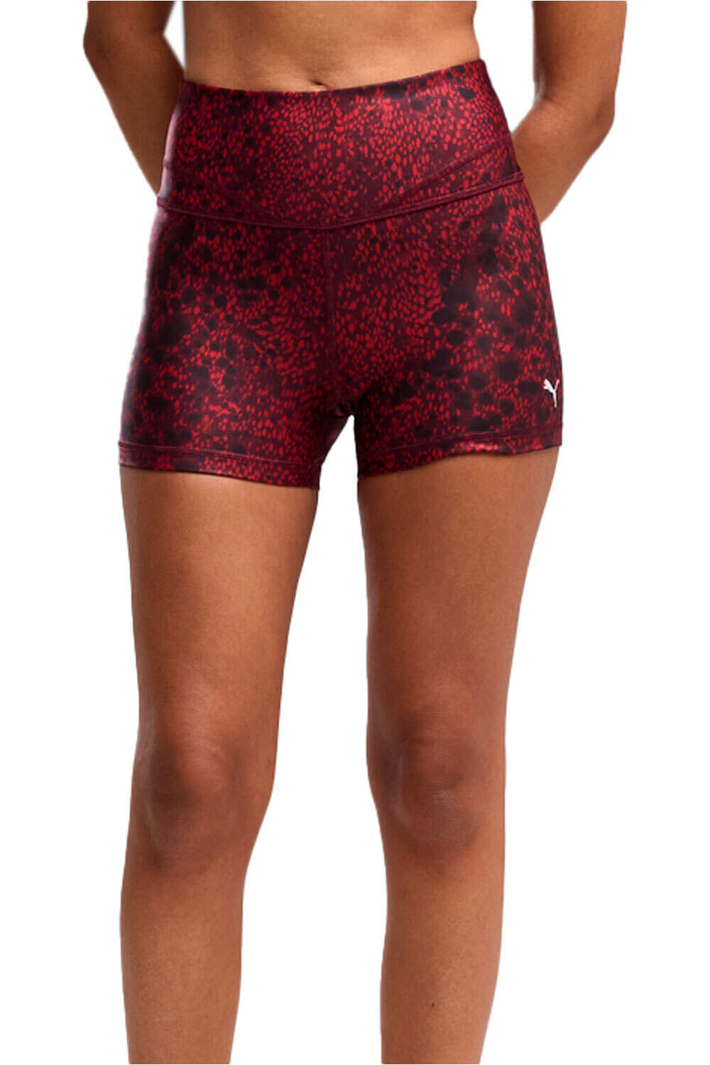 Puma pantalones y mallas cortas fitness mujer W Tropical Speed Sho vista frontal