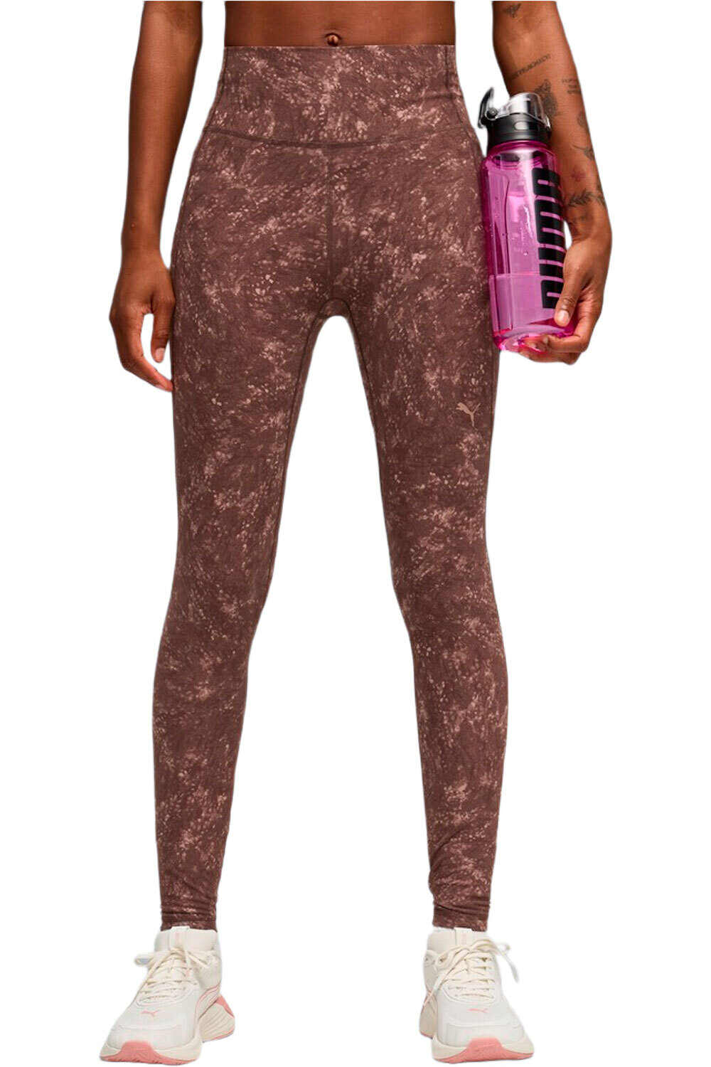 Puma pantalones y mallas largas fitness mujer W Cloudspun Tight AO vista frontal