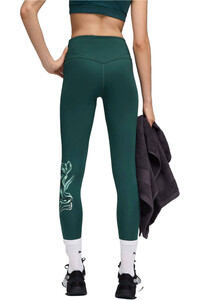 Puma pantalones y mallas largas fitness mujer W GREEN TERRAINS GRA vista trasera