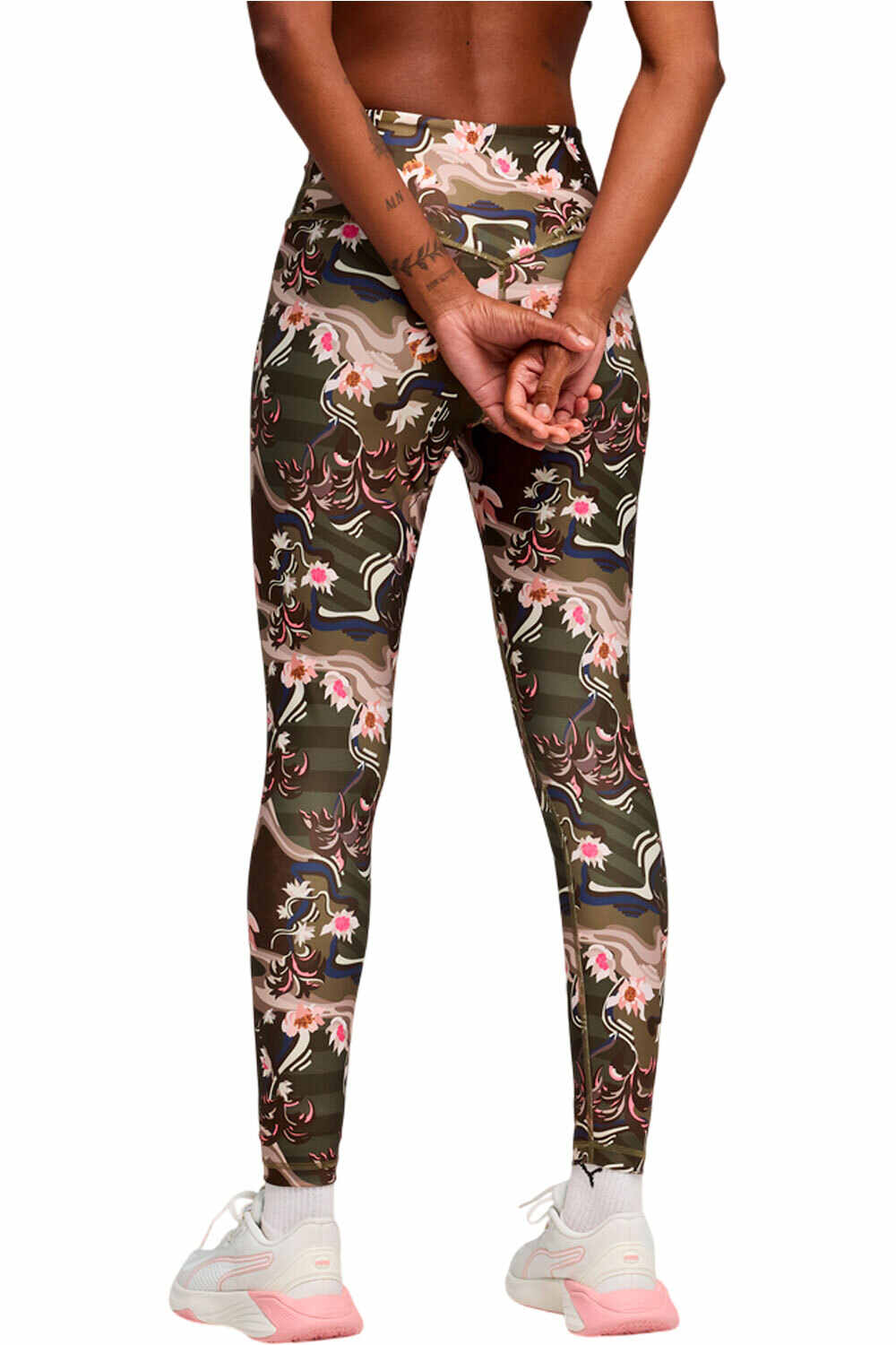 Puma pantalones y mallas largas fitness mujer W Puma League Tight vista trasera