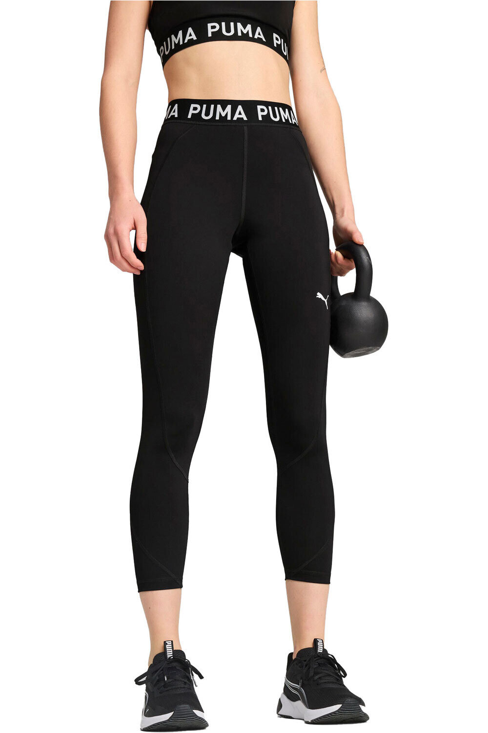 Puma pantalones y mallas largas fitness mujer W PUMA STRONG TIGHT vista frontal