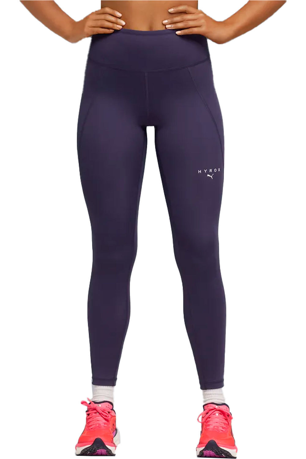 Puma pantalones y mallas largas fitness mujer W PUMA X HYROX ESS T vista frontal