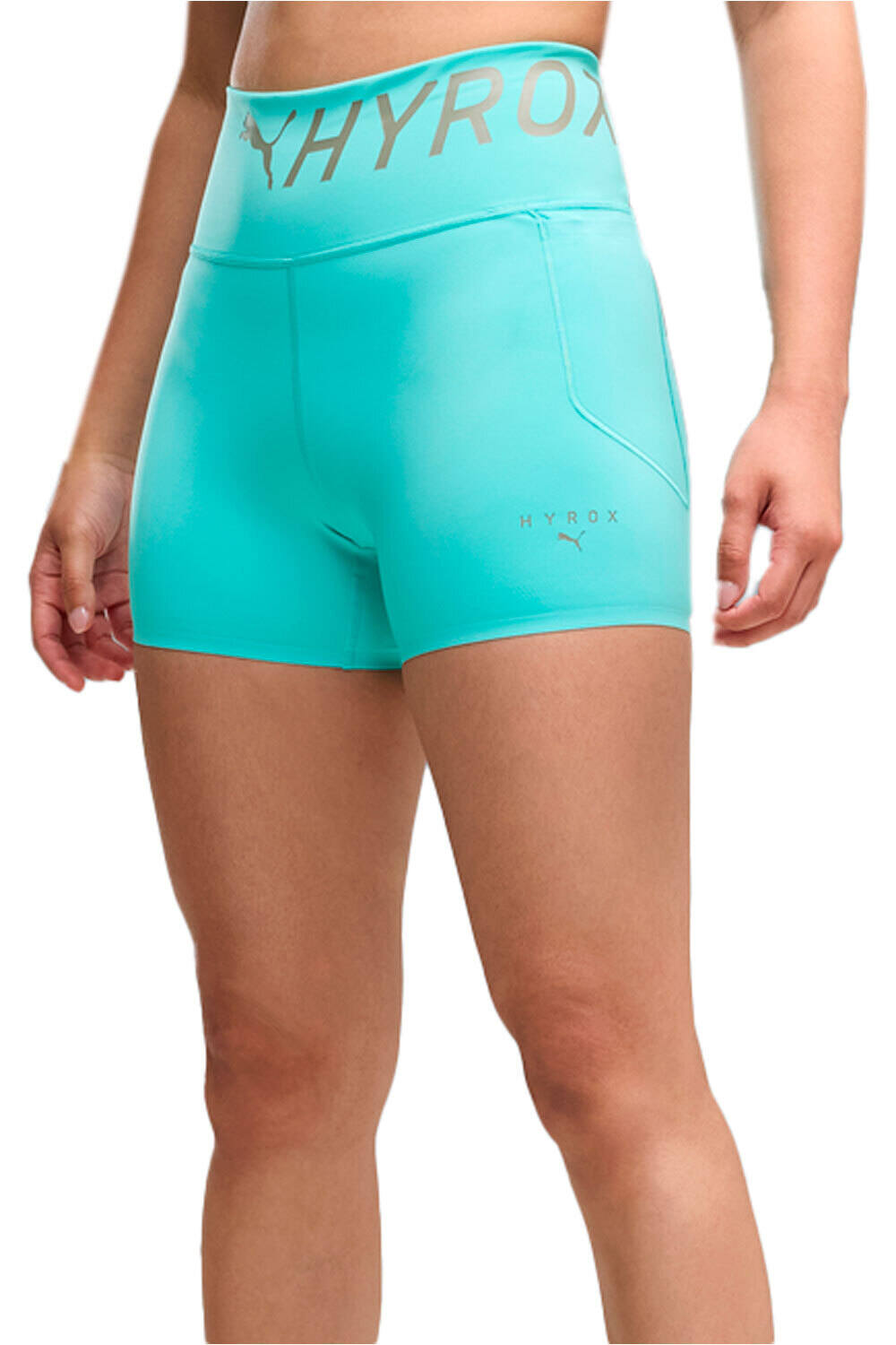 Puma pantalones y mallas largas fitness mujer W PUMA x HYROX PWRMO vista frontal