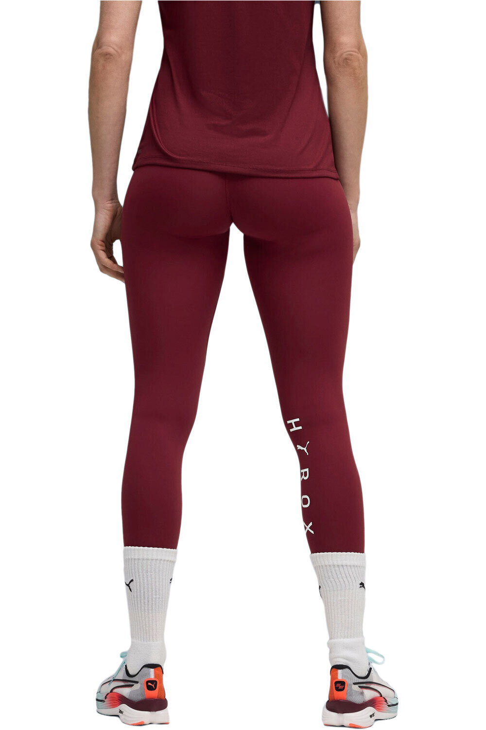 Puma pantalones y mallas largas fitness mujer W PUMA x HYROX SHAPE vista trasera
