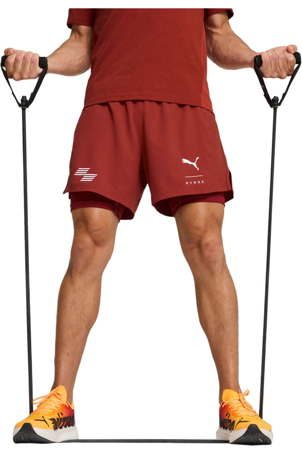 Puma pantaloneta técnica hombre HYROX x PUMA Ultrawe vista frontal