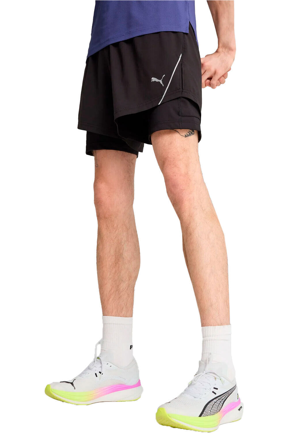 Puma pantaloneta técnica hombre M RUN ULTRAWEAVE 2IN vista frontal