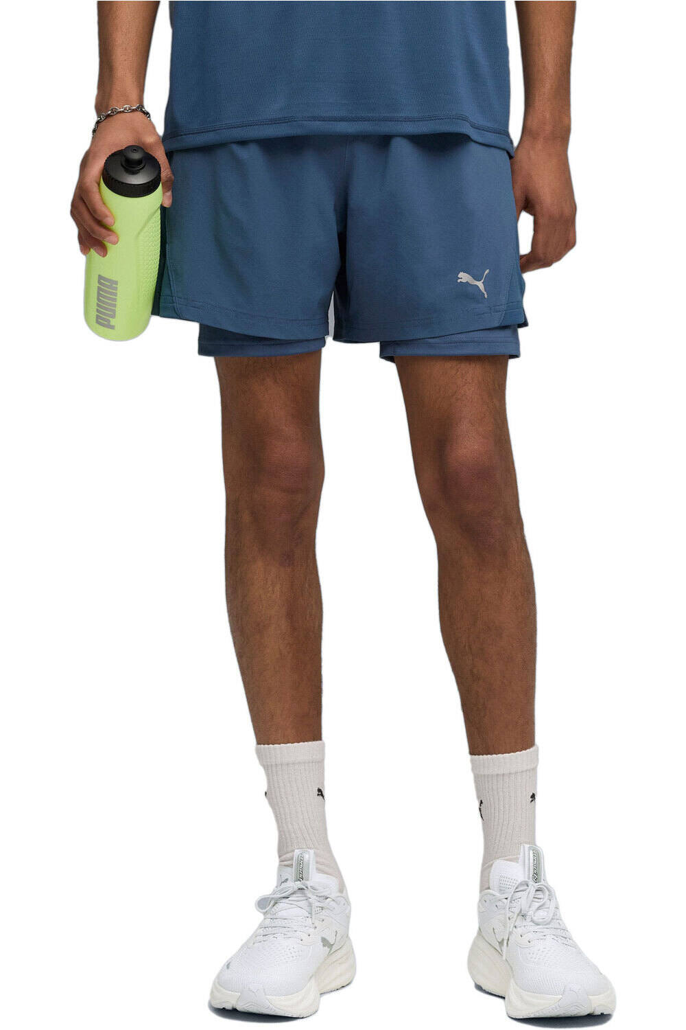 Puma pantaloneta técnica hombre M RUN VELOCITY 2IN1 vista frontal