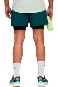 Puma pantaloneta técnica hombre M RUN VELOCITY 2IN1 vista trasera