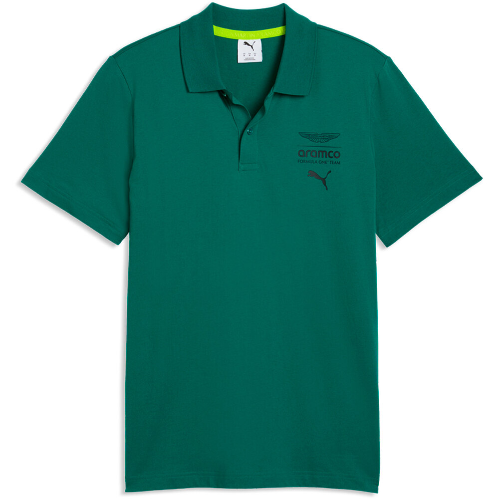 Puma polo manga corta hombre AMF1 Essential Polo vista detalle